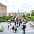 Mont des Arts or Kunstberg - the museum quarter in Brussels